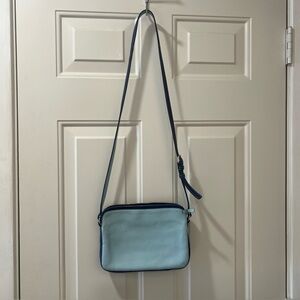 Marc By Marc Jacobs  Light Blue Soft Leather Women’s Crossbody Shoulder Bag